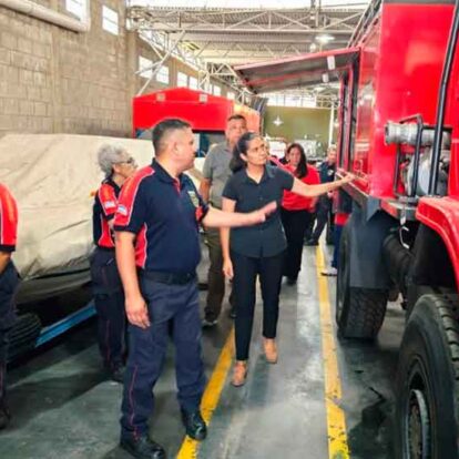 Destacan a Bomberos de Merlo como cuartel de referencia provincial