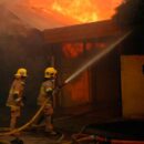 Bomberos son atacados mientras combatían incendios en Angol