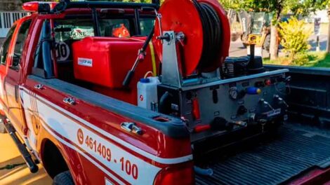 Bomberos Voluntarios de Armstrong sumaron un moderno kit de ataque rápido