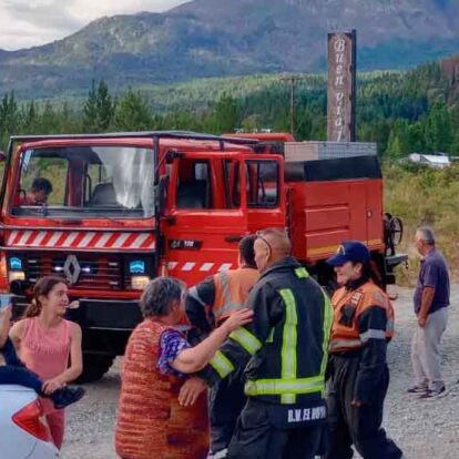 El Cuartel de Epuyén incorporó una nueva autobomba forestal 4x4