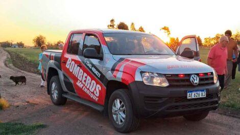 Bomberos Voluntarios de San Enrique presentaron el nuevo Móvil N° 7