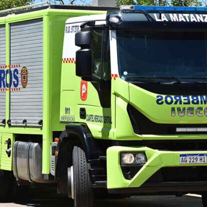 El Mercado Central incorporó una autobomba cero kilómetro a su cuartel