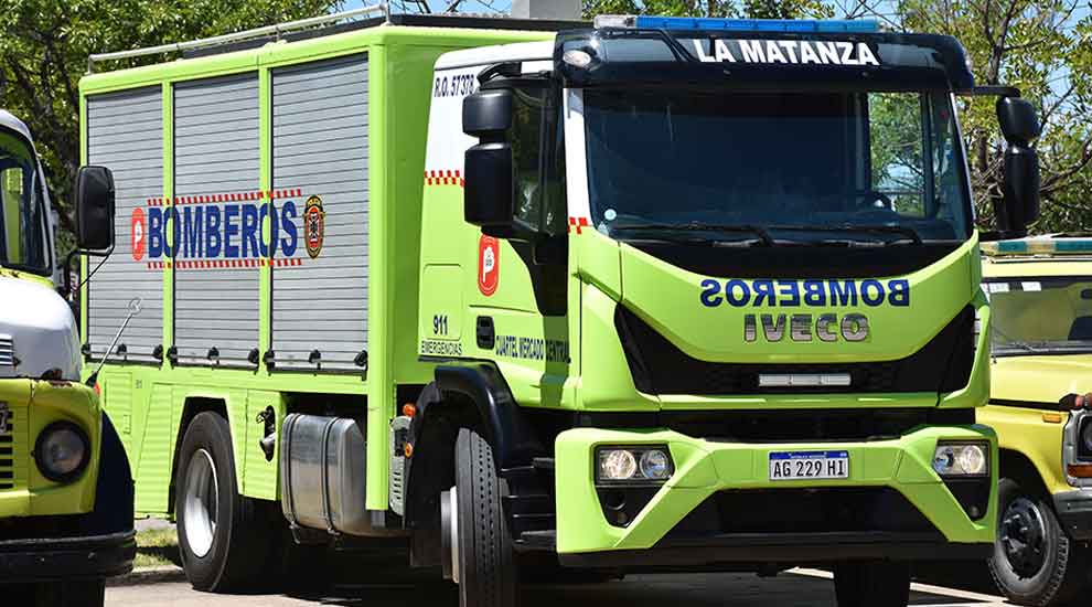 El Mercado Central incorporó una autobomba cero kilómetro a su cuartel