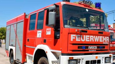 Bomberos Voluntarios de Bombal incorporan una nueva autobomba 4×4