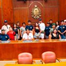 Bomberos voluntarios de Chile visitaron la Legislatura de San Juan
