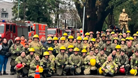Bomberos Voluntarios de Moreno conmemoró su 72° aniversario