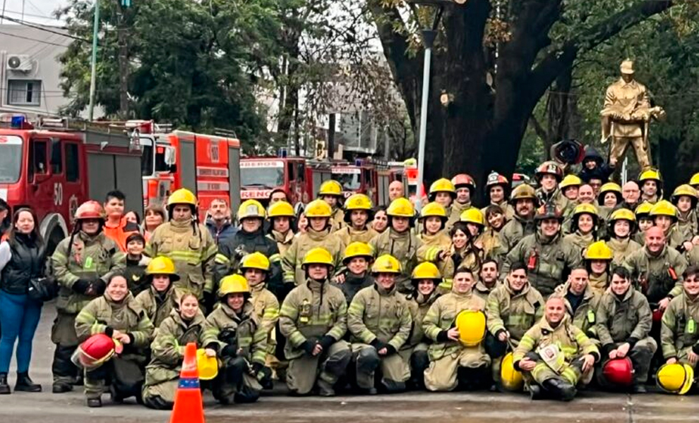 Bomberos Voluntarios de Moreno conmemoró su 72° aniversario