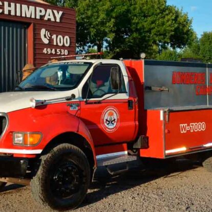 Nueva unidad de abastecimiento para Bomberos Voluntarios de Chimpay