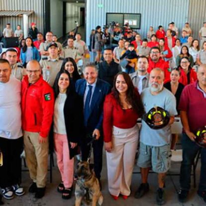 Zapopan homenajeó a bomberos jubilados tras tres décadas de servicio a la comunidad