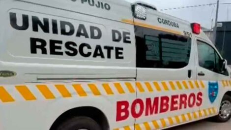 Bomberos Voluntarios de Tío Pujio presentaron su nueva ambulancia