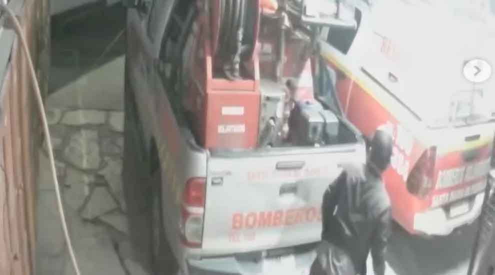 Robaron equipamiento del cuartel de bomberos de Santa María de Punilla