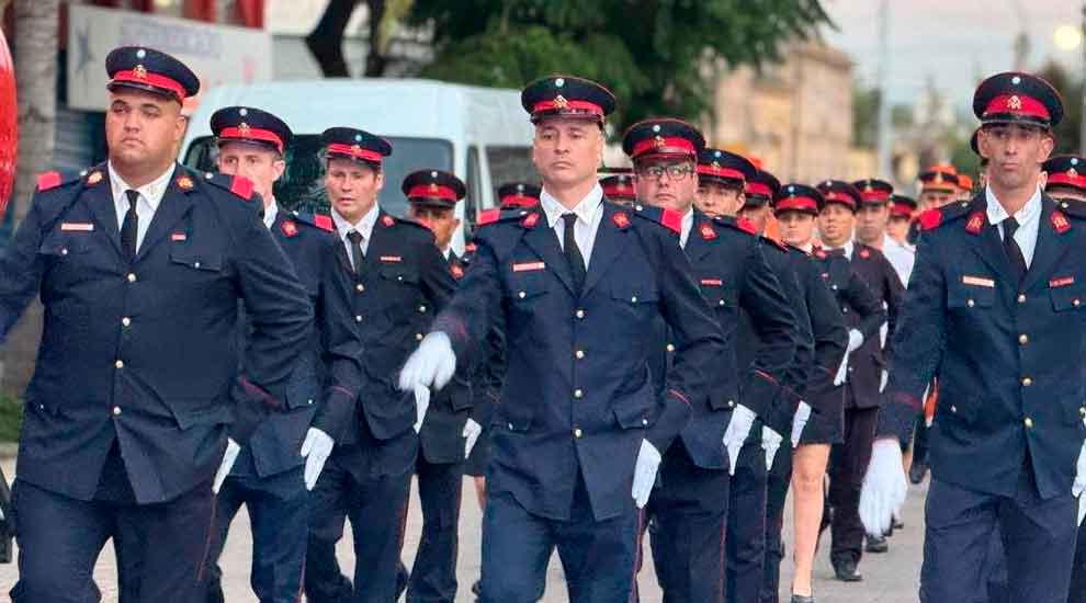 Villa Nueva celebró el 25° aniversario de sus Bomberos Voluntarios