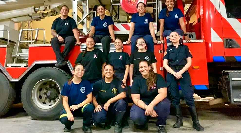 El Cuartel de Luján consolidó la integración de mujeres en su cuerpo activo