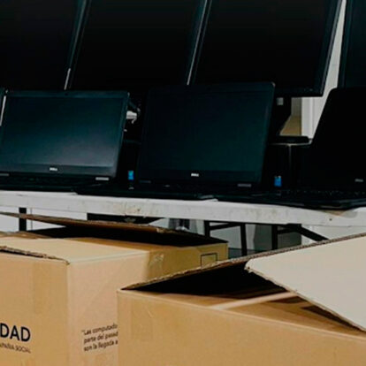 Bomberos renovaron su equipamiento tecnológico tras una importante donación