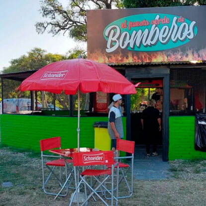 Robaron mercadería y equipamiento del parador gastronómico de los Bomberos