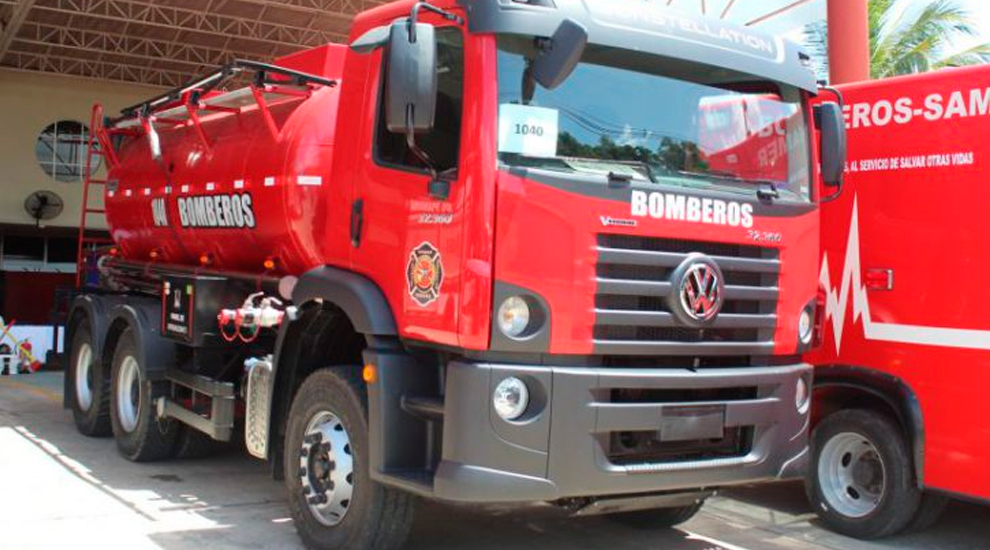 Panamá moderniza su flota de bomberos con unidades de gran capacidad hídrica