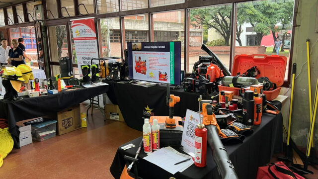 Starfire Equipamiento presente en la reunión federativa de 25 de Mayo