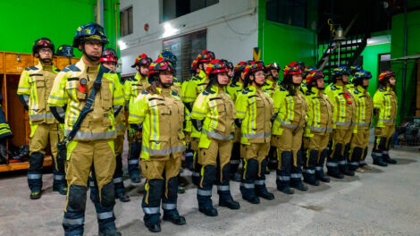 Bomberos de Caldera celebran su aniversario con el anuncio de un nuevo cuartel