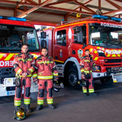 Badajoz blinda a sus bomberos con trajes de última generación