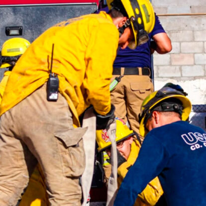 Bomberos de Cajeme se capacitan en materiales peligrosos