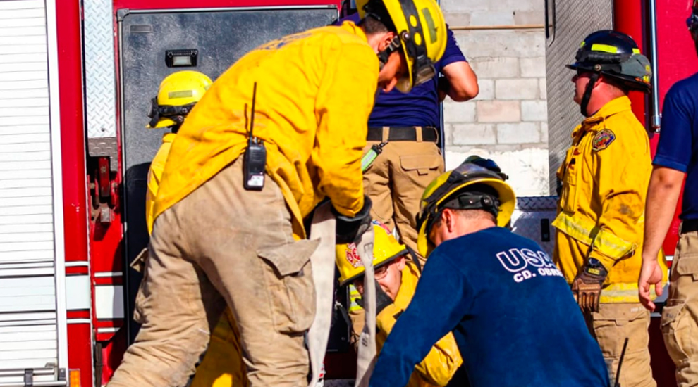 Bomberos de Cajeme se capacitan en materiales peligrosos