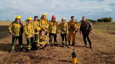 El cuerpo activo de Chascomús refuerza su respuesta ante incendios rurales