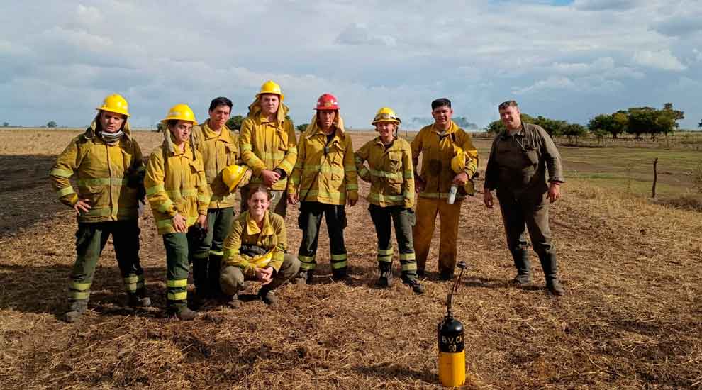 El cuerpo activo de Chascomús refuerza su respuesta ante incendios rurales