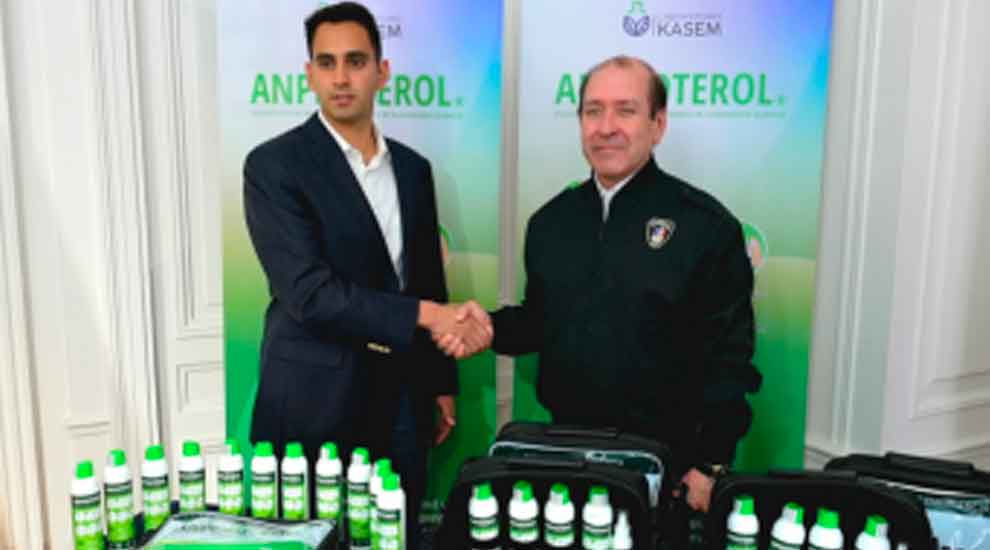 Bomberos recibió 45 maletines de emergencia química de Anphoterol