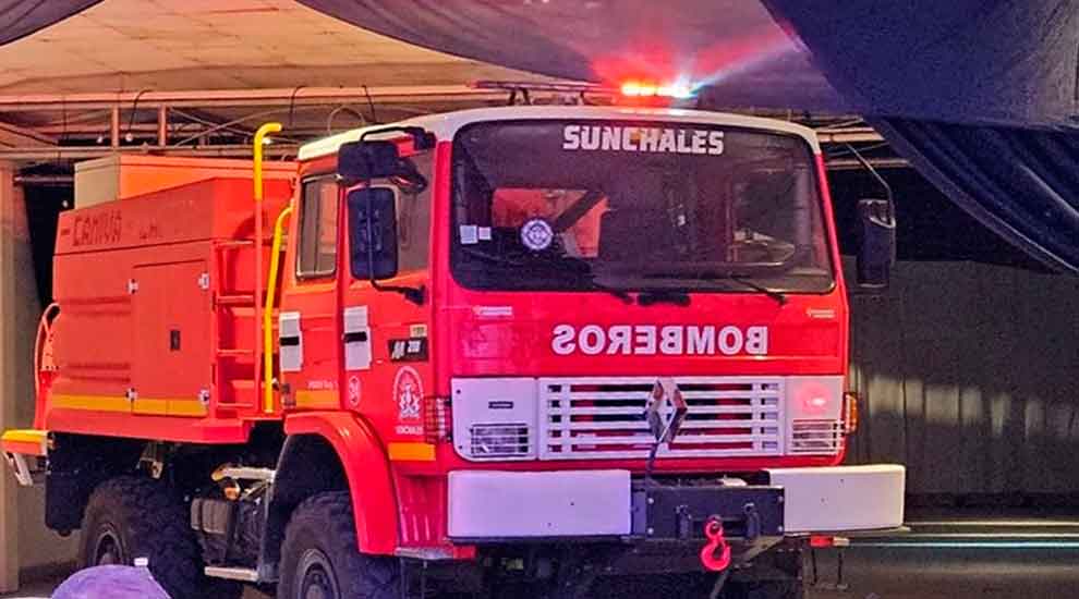 Bomberos de Sunchales incorporan una nueva unidad forestal