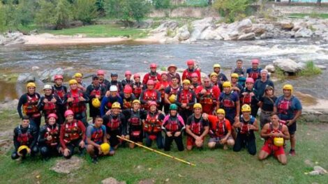 Bomberos de Valle Viejo se especializan con instructores escoceses