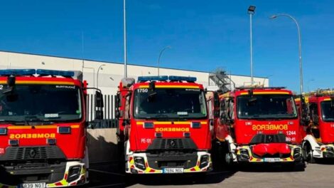 Bomberos de Madrid incorporan 37 camiones de última generación