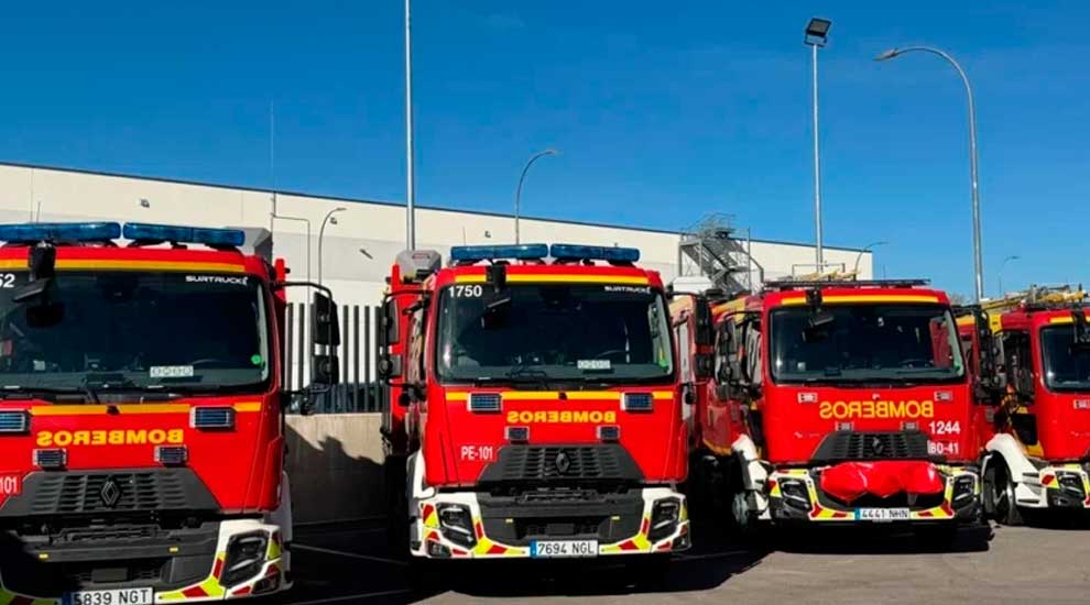 Bomberos de Madrid incorporan 37 camiones de última generación