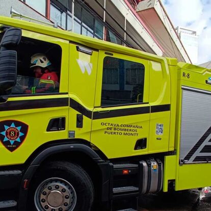 Puerto Montt: La Octava Compañía incorpora un carro de rescate pesado