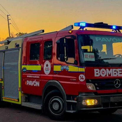 Bomberos de Pavón ponen en funciones su nueva unidad operativa