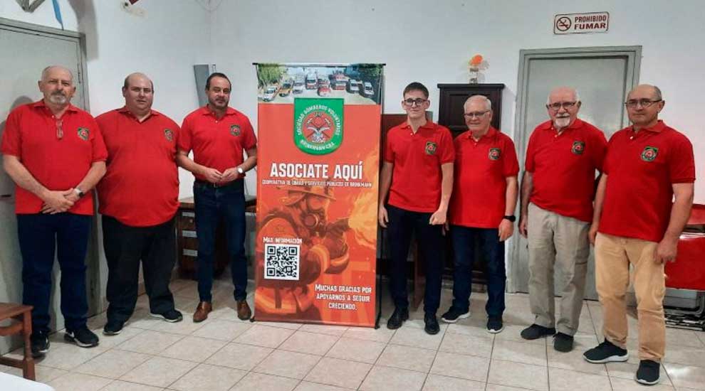 Bomberos de Brinkmann lanza una fuerte campaña para sumar nuevos socios