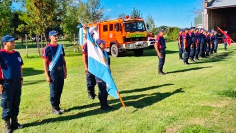 Bomberos de Ingeniero Luiggi celebraron sus 29 años de vida institucional