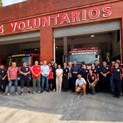 El municipio recupera un predio para fortalecer a los Bomberos Voluntarios