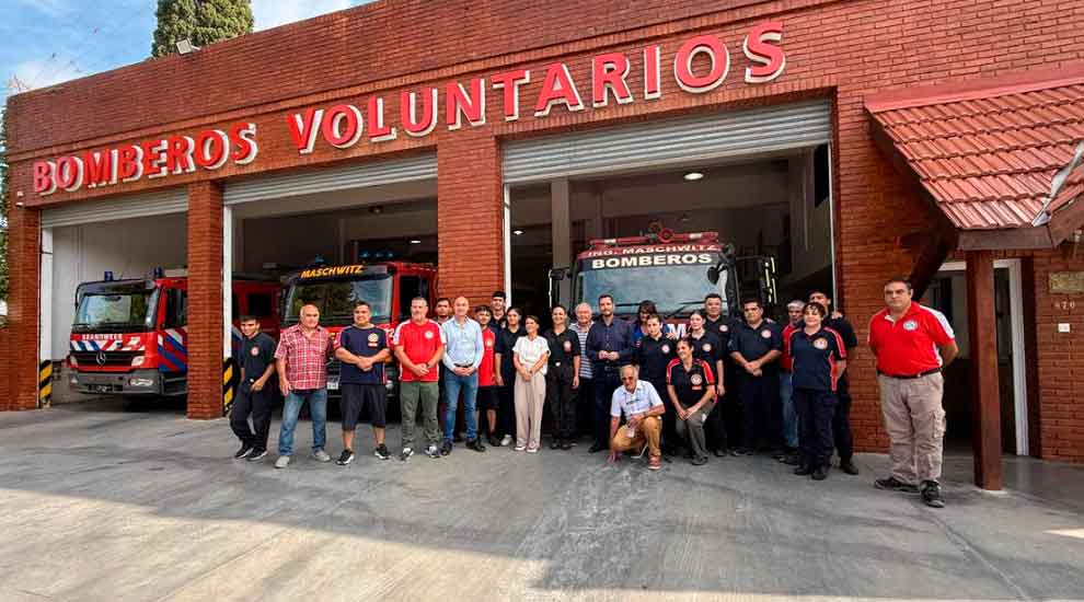 El municipio recupera un predio para fortalecer a los Bomberos Voluntarios