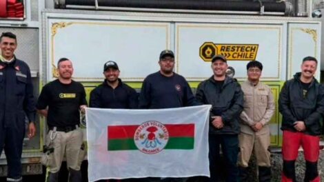 Bomberos se capacitaron en rescate en espacios confinados y líneas altas