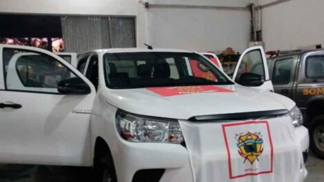 General Acha fortalece su flota: Bomberos incorporan una nueva unidad 4x4