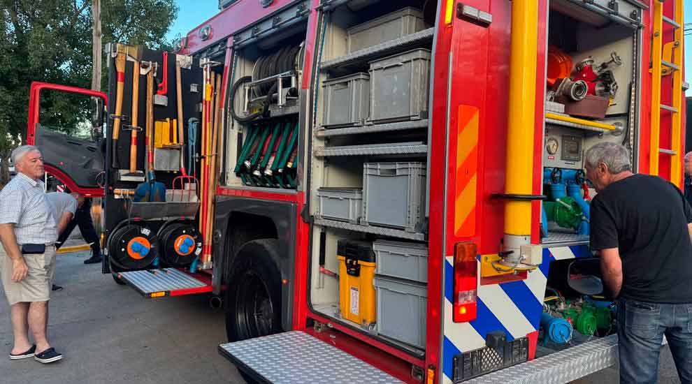 Bomberos Voluntarios de Balcarce con nueva autobomba