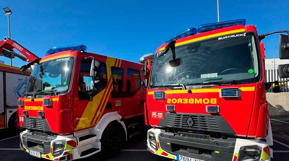 Bomberos de Madrid incorporan 37 camiones de última generación