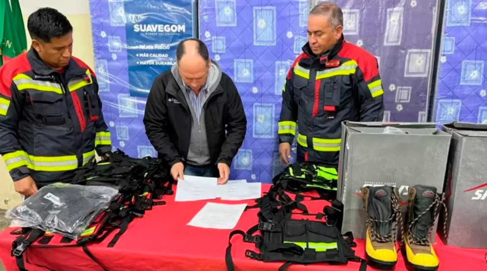 El Cuartel de Esquel fortalece su equipamiento con una nueva donación