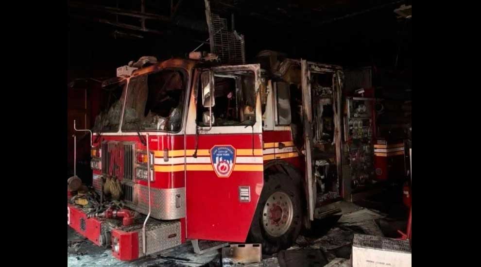 Incendio en el cuartel del FDNY deja 14 bomberos heridos