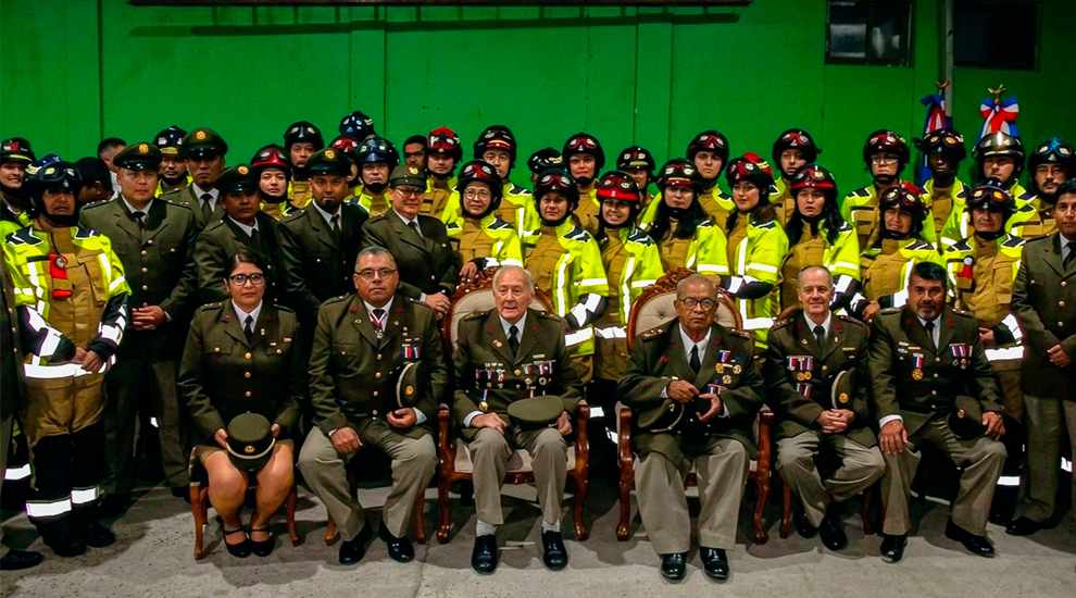 Bomberos de Caldera celebran su aniversario con el anuncio de un nuevo cuartel