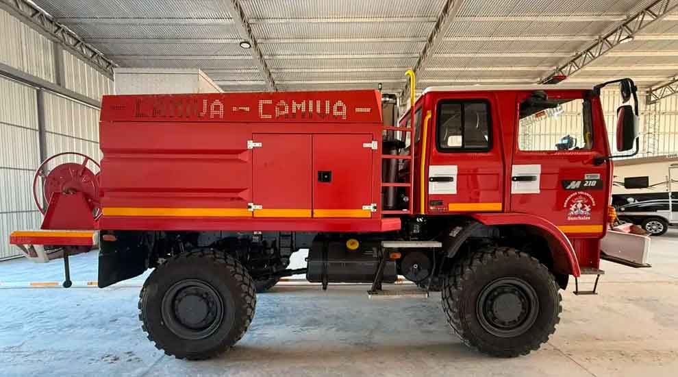 Bomberos de Sunchales incorporan una nueva unidad forestal