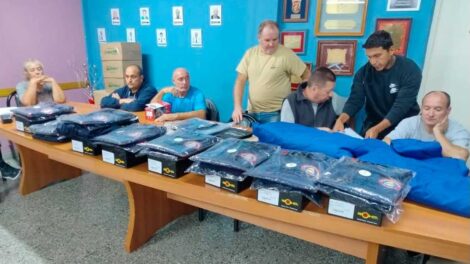 Bomberos Voluntarios de Salliqueló renuevan el equipamiento de su personal