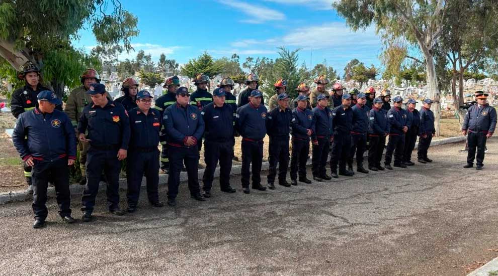 Bombero de Comodoro Rivadavia recordó a Luis Gramajo a 10 años de su partida