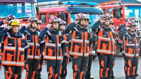 Celebraron el 50º aniversario de los bomberos de Trevelin