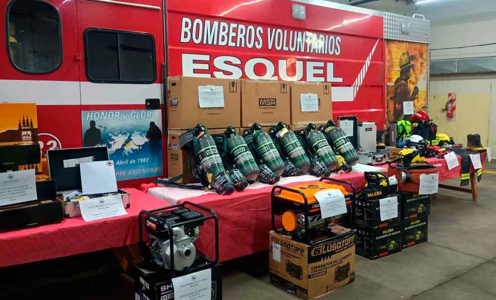 Bomberos Voluntarios de Esquel incorporan tecnología de última generación